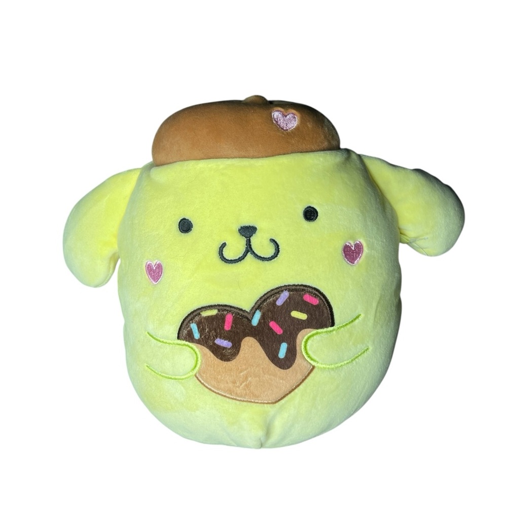Sanrio Squishmallows Yellow Pompompurin Plush Toy Hello Kitty and Friends